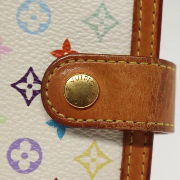 LOUIS VUITTON Multicolor Agenda PM Day Planner Cover White - Picture 12 of 16